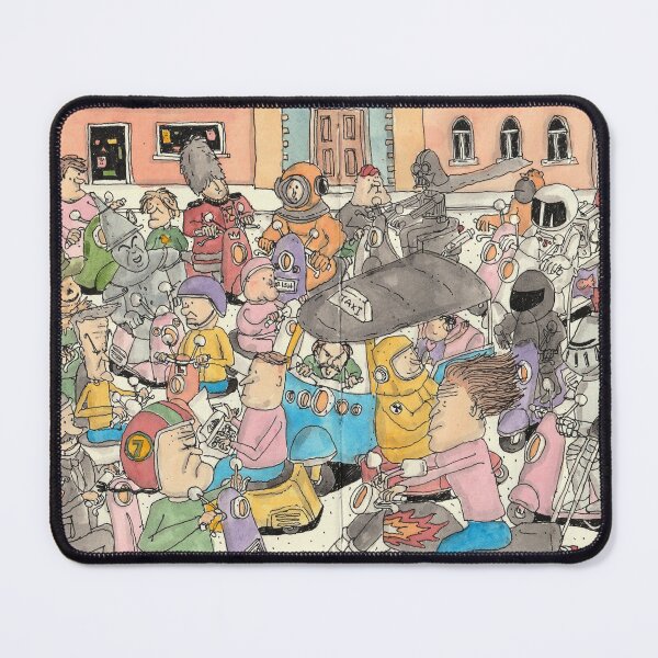 Item preview, Traffic Jam comic motif designed and sold by nickjones81.