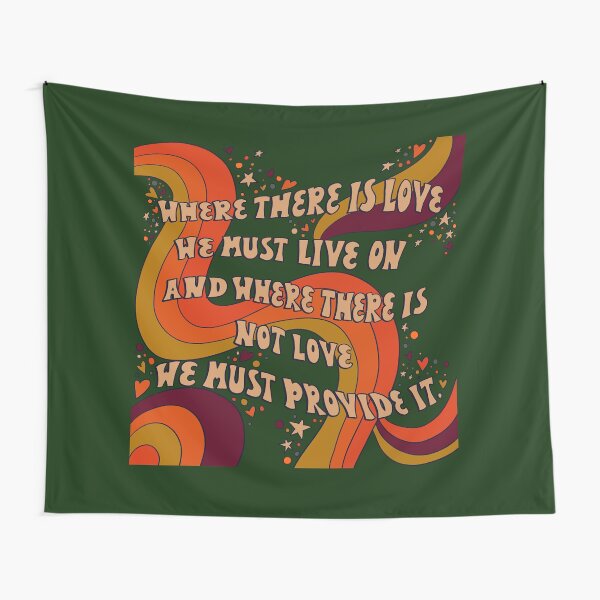 Nous devons vivre Tentures