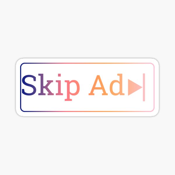 made the skip ad button smaller.. : r/