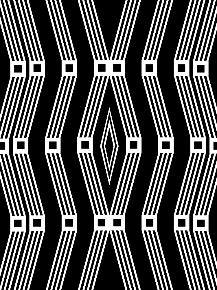 Geometric Line Zig Zag by Lafara