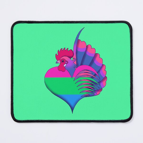 Item preview, Polysexual Pride Serama Heart designed and sold by Kit Ellsworth.