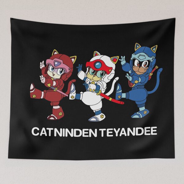 Item preview, Kyatto Ninden Teyandee/ Samurai Pizza Cats/ Catninden Teyandee / キャッ党忍伝てやんでえ designed and sold by JCBA.