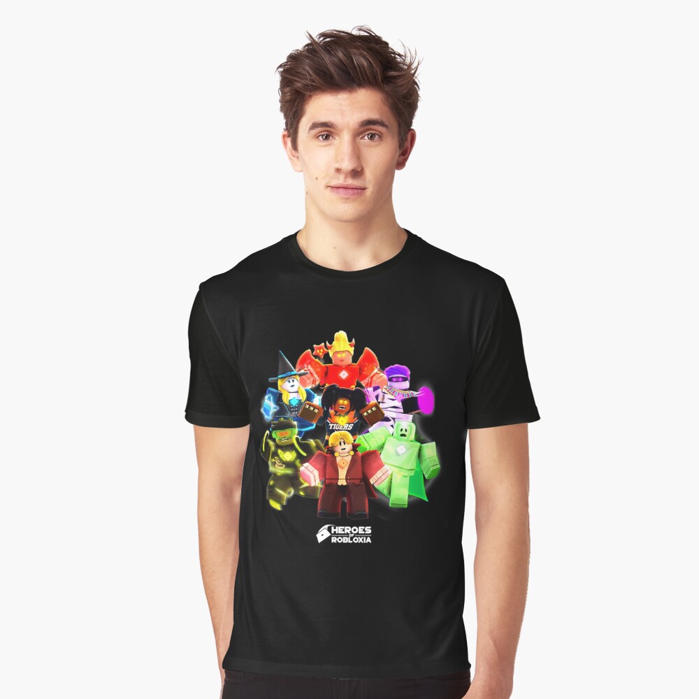  Roblox Halloween Heroes Black T-Shirt - Classic Fit