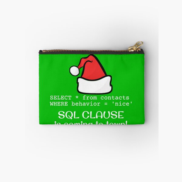 Item preview, sql Clause designed and sold by Texty-Tshirts.