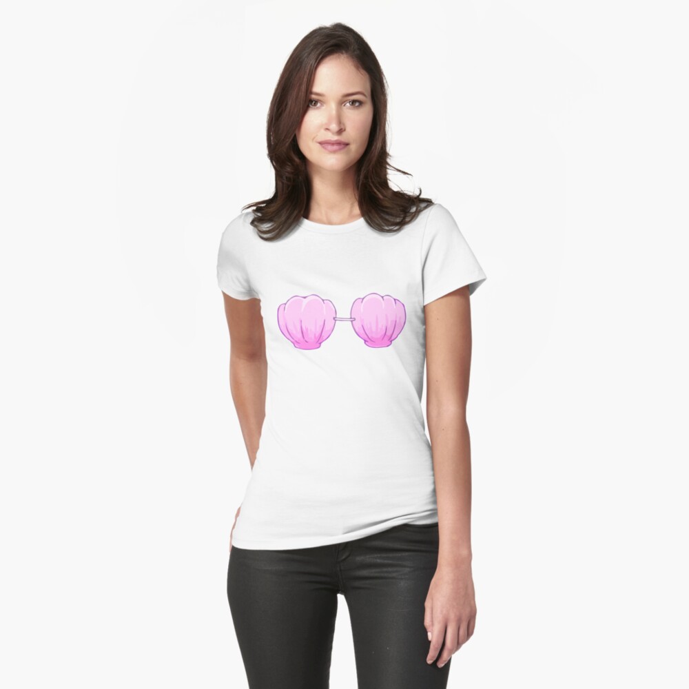 mermaid bra t shirt