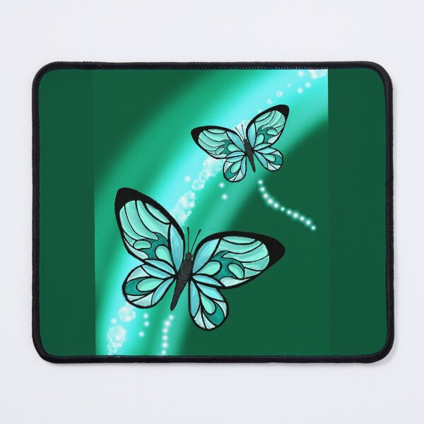 Artikelvorschau, Heller Aqua-Schmetterling entworfen und verkauft von Lylabug2000.