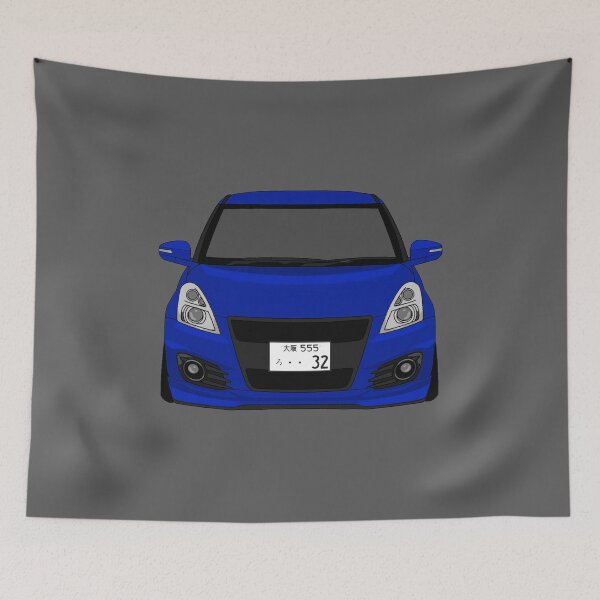 Item preview, ZC32S Swift Sport Front Blue designed and sold by ChasingBRoads.