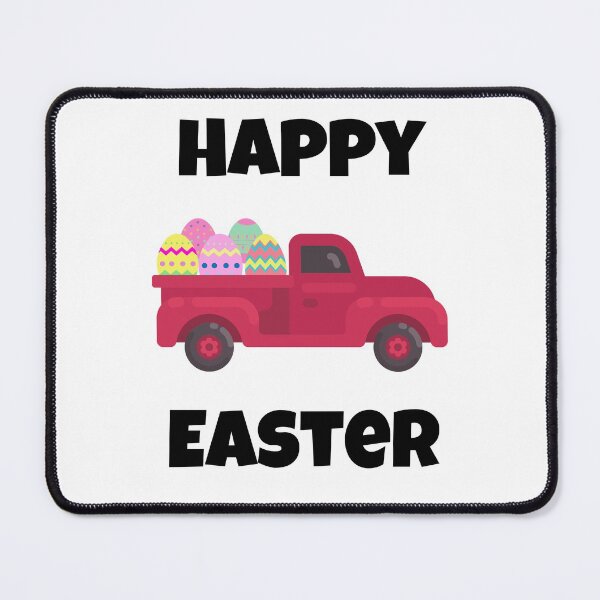 Item preview, Happy Easter, Red Truck carrying Easter Eggs designed and sold by JRice66.