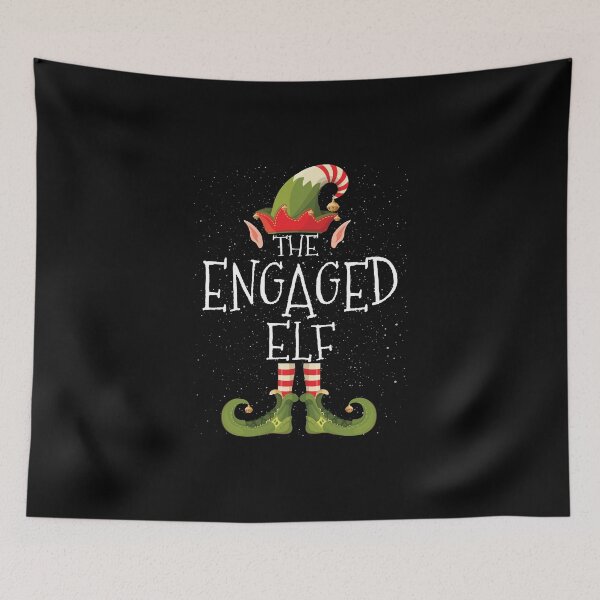 Item preview, Regalo divertido del grupo de Navidad a juego de la familia de elfos ENGAGED designed and sold by MoHaCo.