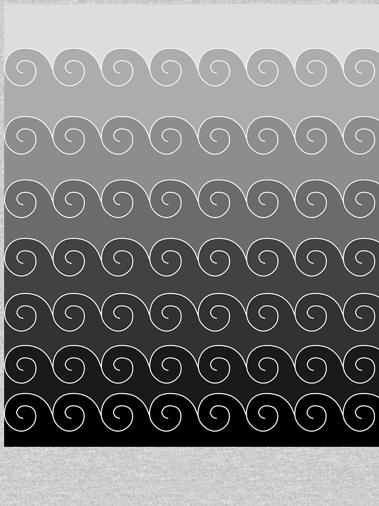 Mystical Japanese Wave Pattern by Lafara