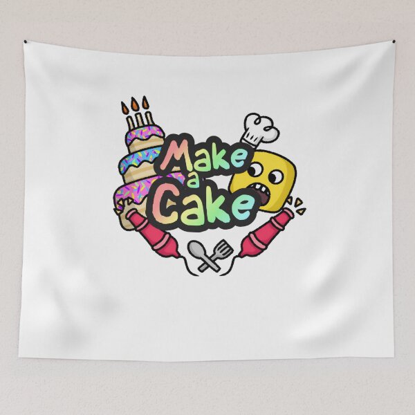 Item preview, Funny Gaming Noob - Make a Cake designed and sold by LPDankdesign.
