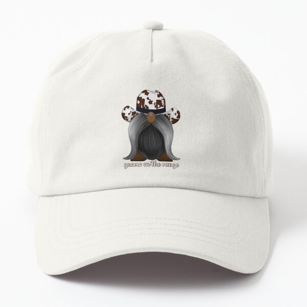 Gnome on the Range (dark) Dad Hat