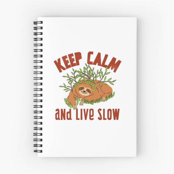 Item preview, Keep Calm And Live Slow designed and sold by theredsharp.