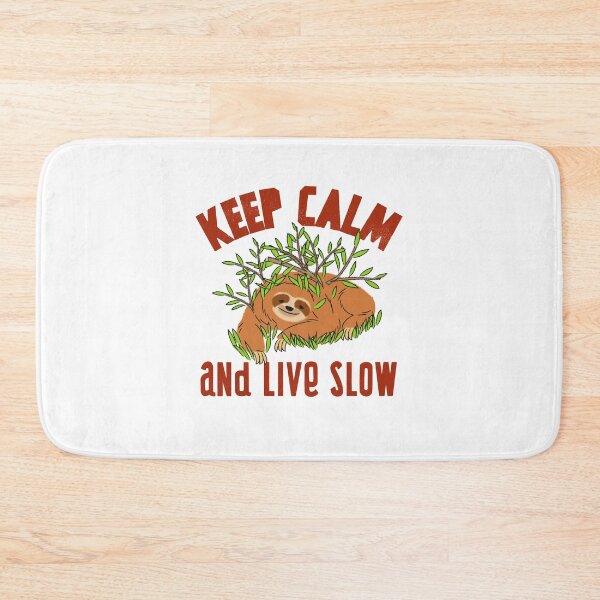 Item preview, Keep Calm And Live Slow designed and sold by theredsharp.