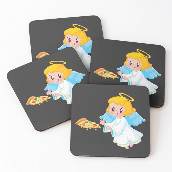 Item preview, Angel chasing Pizza designed and sold by hayamahsud.