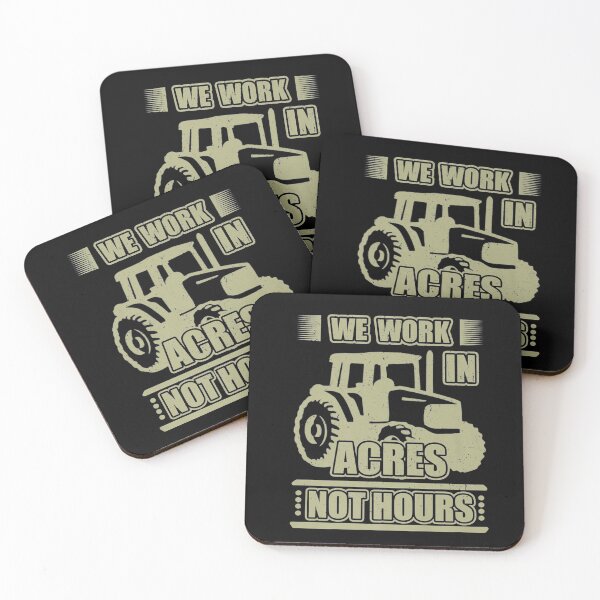 Item preview, We Work Acres Not Hours Farmer Shirt Farming Tshirt Rancher designed and sold by wi trendshop.
