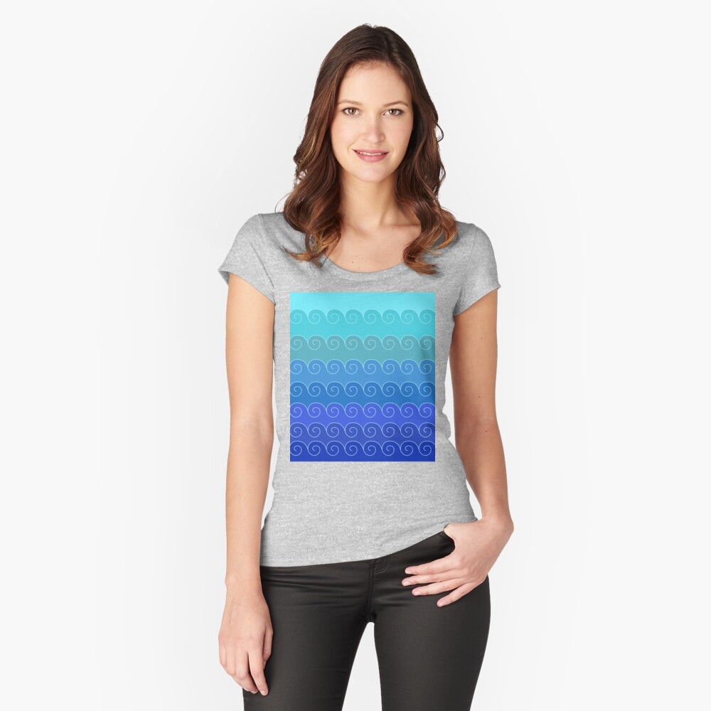 Item preview, Fitted Scoop T-Shirt designed and sold by vkdezine.