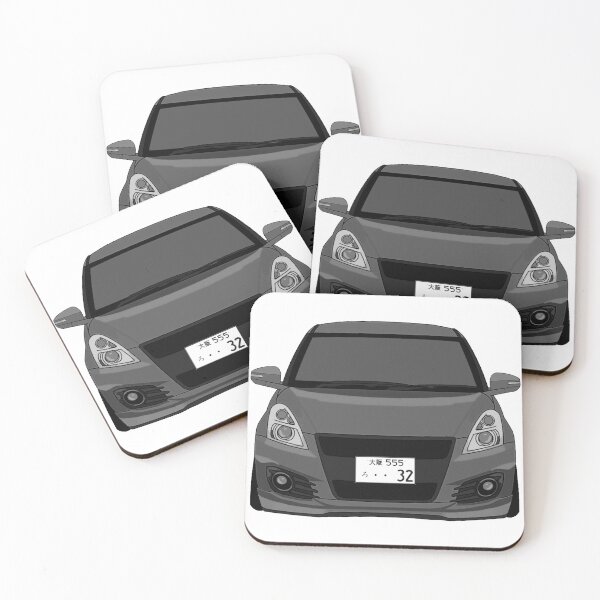 Item preview, ZC32S Swift Sport Front Grey designed and sold by ChasingBRoads.