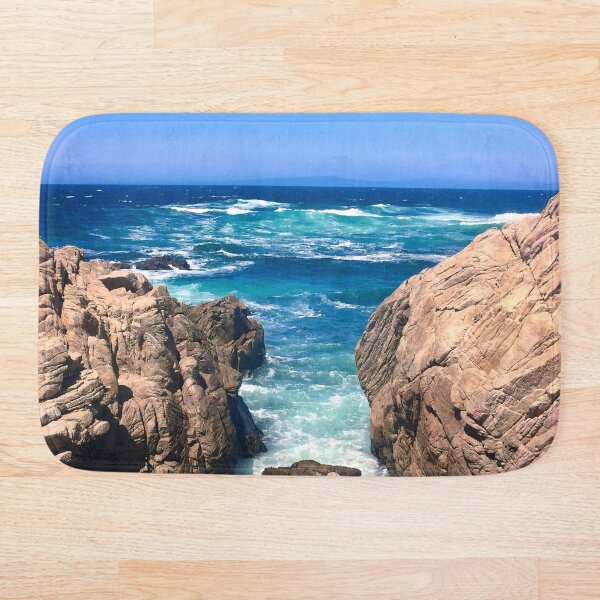 Item preview, Blue Ocean Waves in Pebble Beach, California designed and sold by lorinw00.