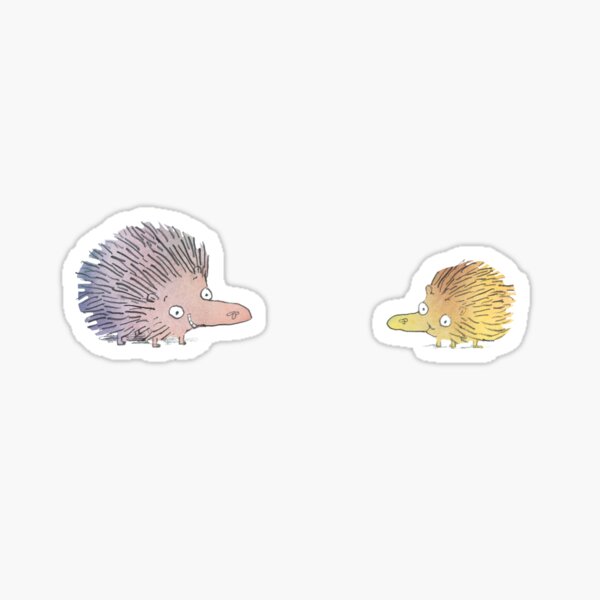 Hedgehogs Sticker