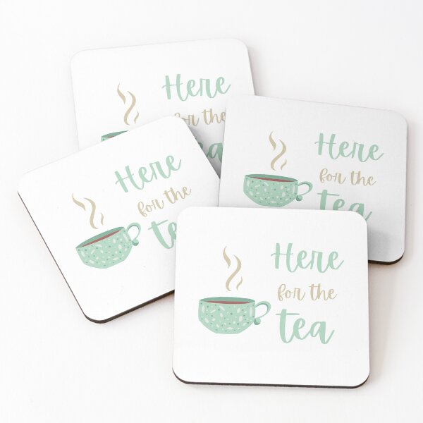 Item preview, Here for the Tea. Gossip Talk designed and sold by expatessentials.