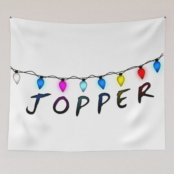 Item preview, jopper christmas lights - stranger things designed and sold by mayorintrovert.