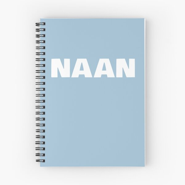 Item preview, Naan Bold White designed and sold by cashewdays.