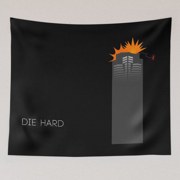Item preview, Die Hard Alternative Movie Poster designed and sold by doctorheadly.
