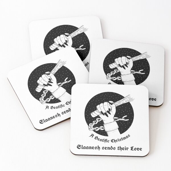 Item preview, A Beatific Christmas - Slaanesh sends their Love designed and sold by PWstore.