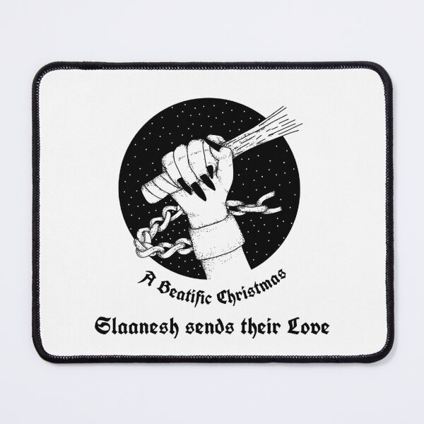 Item preview, A Beatific Christmas - Slaanesh sends their Love designed and sold by PWstore.