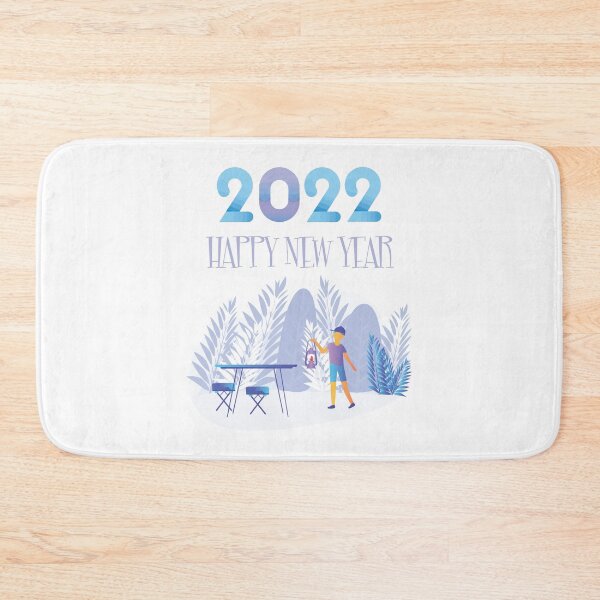 Item preview, Happy New Year 2022 - Flat Style - New Year Gift essential designed and sold by Oliverworld.