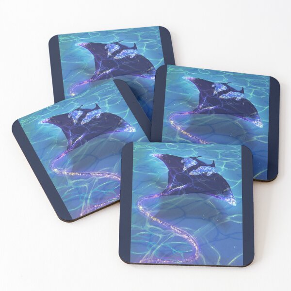 Item preview, Galaxy Manta Ray designed and sold by ChelseaTusekArt.
