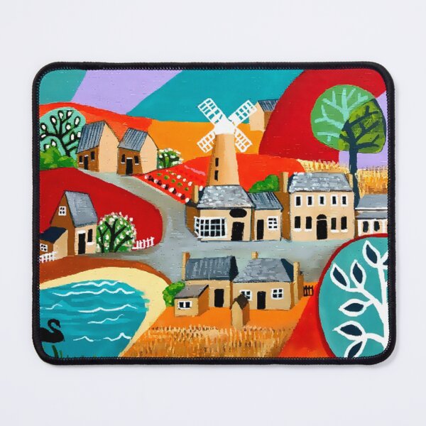 Item preview, Quaint village designed and sold by SueHolmArt.