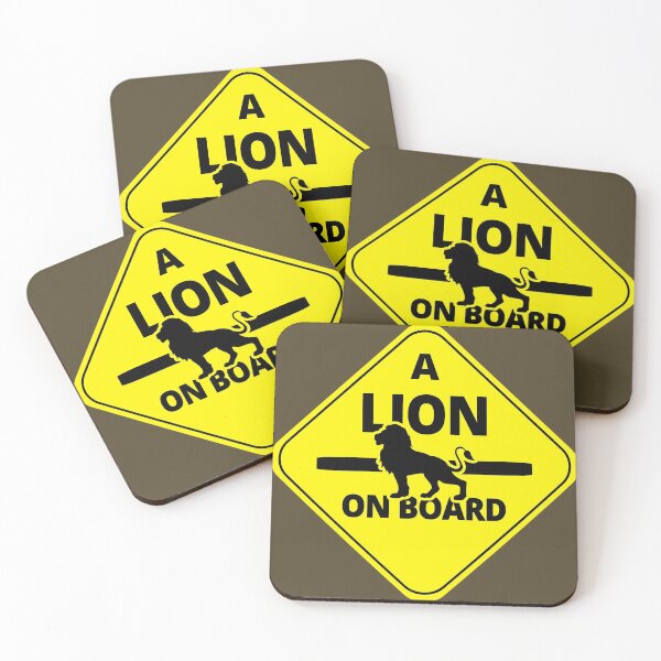 Item preview, A Lion On Board designed and sold by Tatzki-Design.