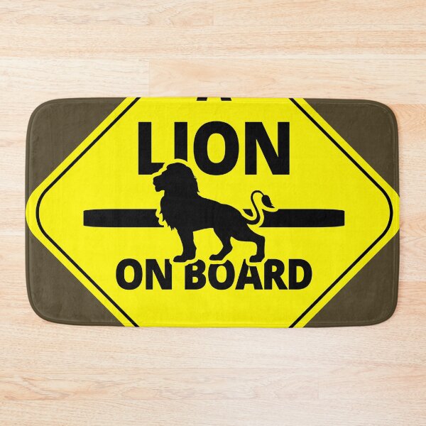 Item preview, A Lion On Board designed and sold by Tatzki-Design.