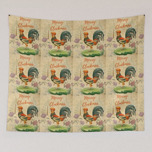 Item preview, Merry Cluckmas designed and sold by Perceptible.