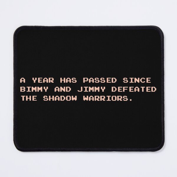 Item preview, A YEAR HAS PASSED SINCE BIMMY AND JIMMY DEFEATED THE SHADOW WARRIORS designed and sold by brodolo.