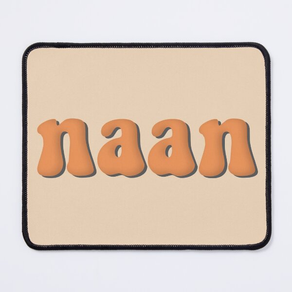 Item preview, Naan Retro Orange designed and sold by cashewdays.