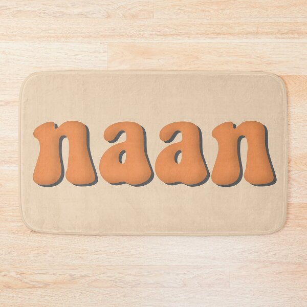 Item preview, Naan Retro Orange designed and sold by cashewdays.