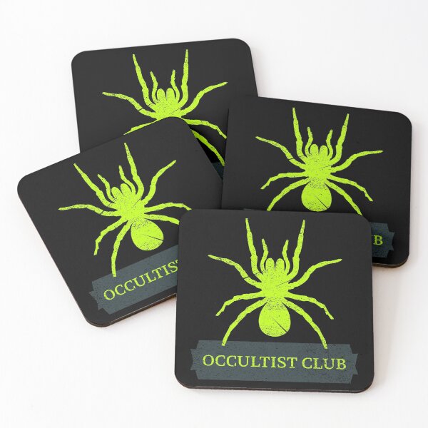 Item preview, Occultist Club Spider dark occult designed and sold by Rad-State.