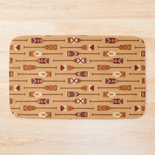 Item preview, Canoe Paddles Pattern - Autumn & Fawn designed and sold by EcoElsa.