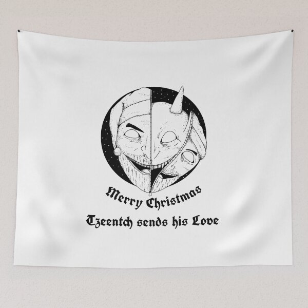 Item preview, Merry Christmas - Tzeentch sends his Love designed and sold by PWstore.