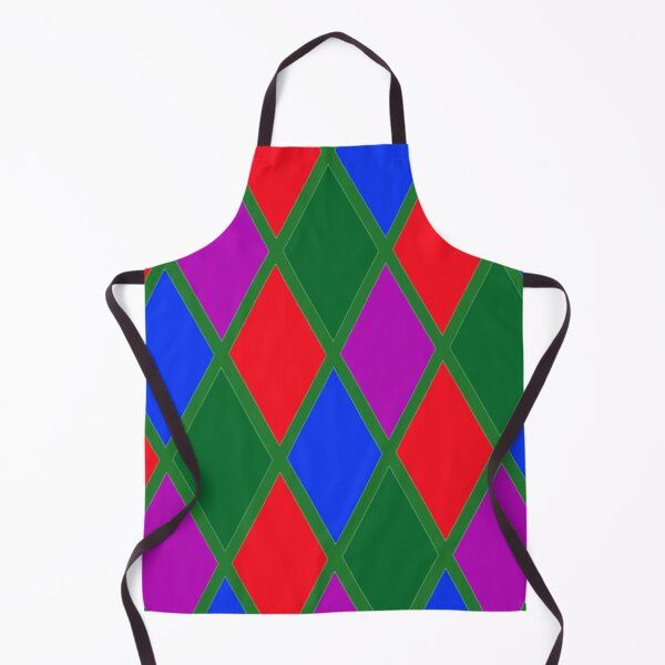 Item preview, Red Green Blue and Purple Diamond Argyle Pattern designed and sold by AliCatOriginals.
