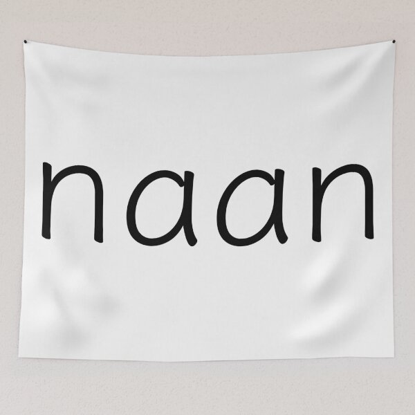 Item preview, Naan Thin Black designed and sold by cashewdays.