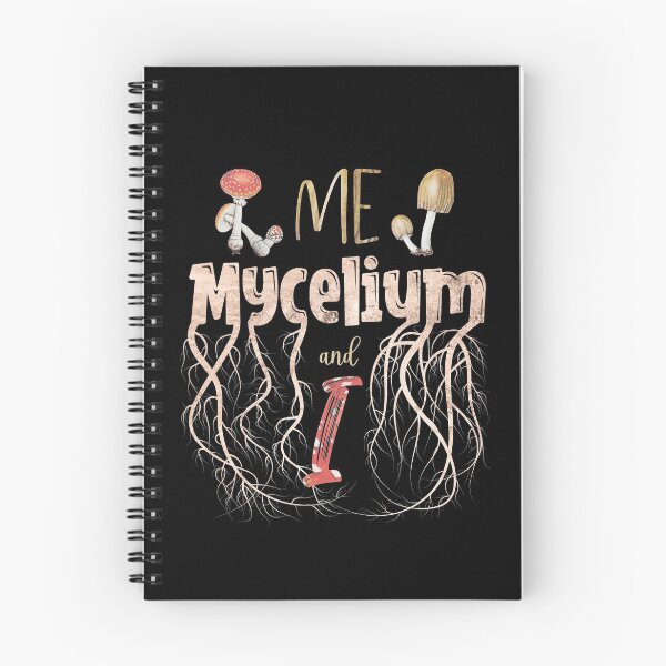 Item preview, Me, Mycelium and I - Introvert Mushroom Hunter Mycologist Pun designed and sold by Karen McFarland.