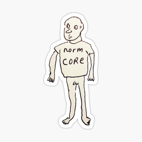 normcore Sticker