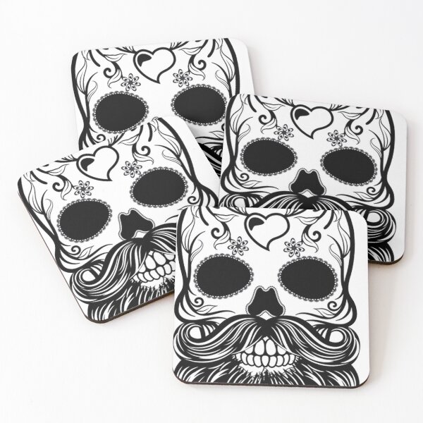 Item preview, funny t-shirts Brutal skull with a beard, stylish T-shirt designed and sold by crazybaks.