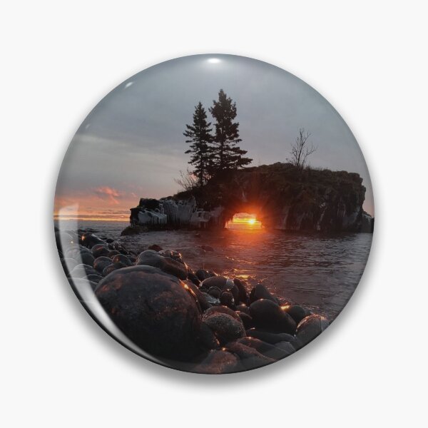 Item preview, Sunrise Hollow Rock, Grand Portage, Minnesota designed and sold by Maddie4Real.