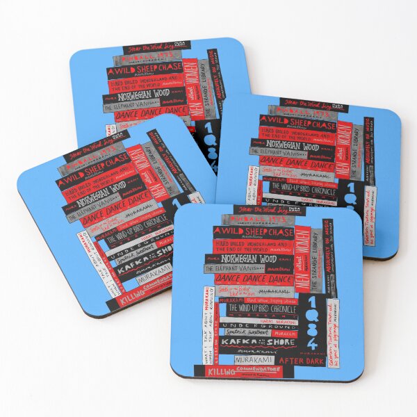 Item preview, Murakami Book Stack Fanatic (Colour)   designed and sold by KeelySchmitt.