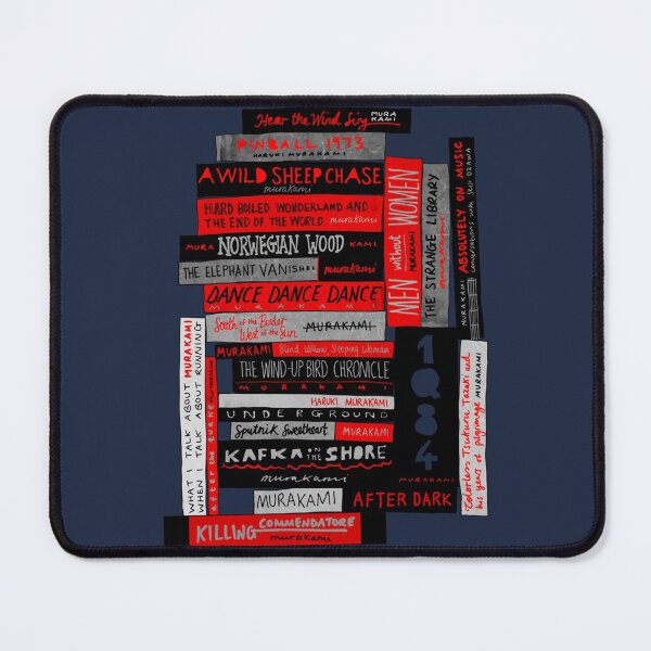 Item preview, Murakami Book Stack Fanatic (Colour)   designed and sold by KeelySchmitt.